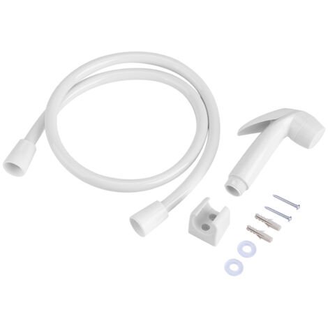 Kit douchette bidet mural en plastique pour WC et salle de bain – Idéal pour le nettoyage des couches – Shattaf (1/5)
