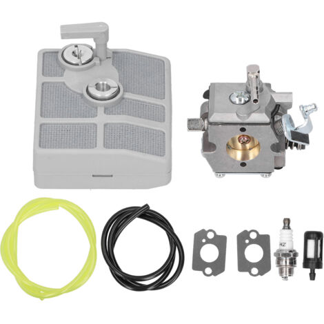 Kit carburateur en alliage d’aluminium avec filtre à air et filtre à carburant 11131201603 compatible avec STIHL 030AV 031AV 032AV (1/5)