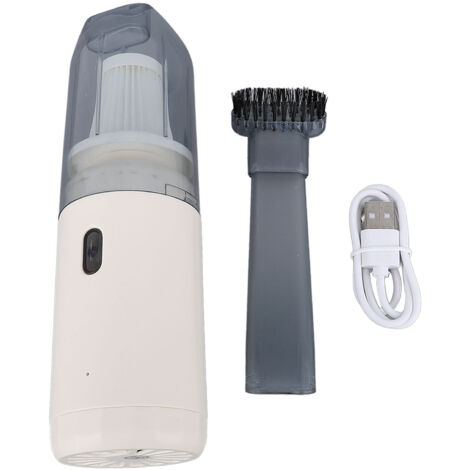 Aspirateur à main sans fil 10W rechargeable mini portable pour voiture, maison et poils d’animaux (1/5)