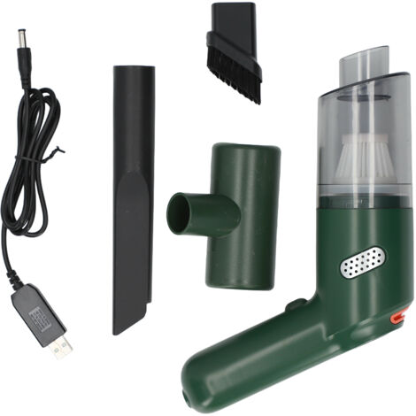 Aspirateur voiture à main 10000Pa sans fil 120W haute puissance pour voiture, maison, bureau et animaux vert (1/3)
