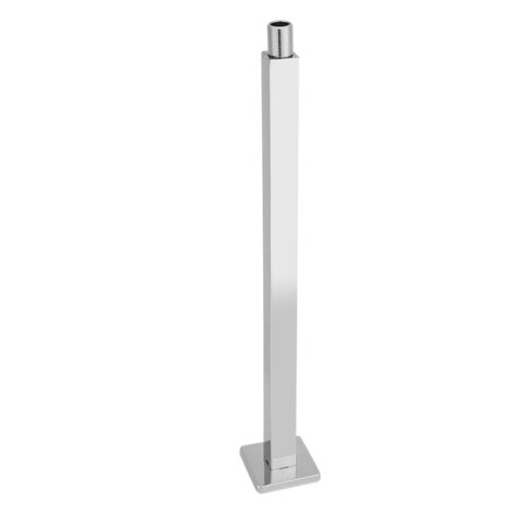 Bras de douche mural inox extensible pour effet pluie (1/5)