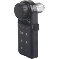 Debuns – Serrure électrique à clavier tactile – Casier de sécurité numérique – Matériau ABS – Épaisseur installation 30mm – Pile bouton 3V non incluse