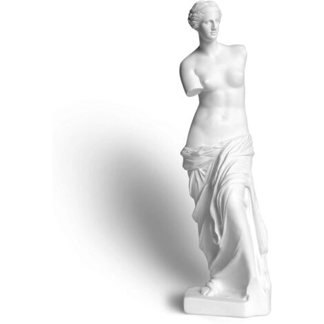 Venus de Milo Aphrodite Buste en Résine Sculpture Décoration d'Art Mythologie Grecque, 30,5 cm / 11"