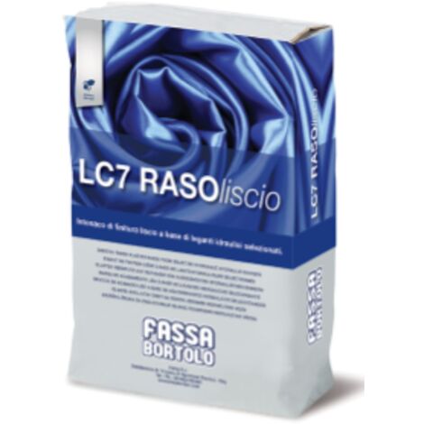 RASANTE FASSA BORTOLO LC7 RASOLISCIO BIANCO 20 KG