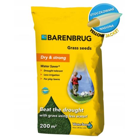 Erba Barenbrug WATER SAVER 5 kg PER AREE SECCHE SEMI RIVESTITI