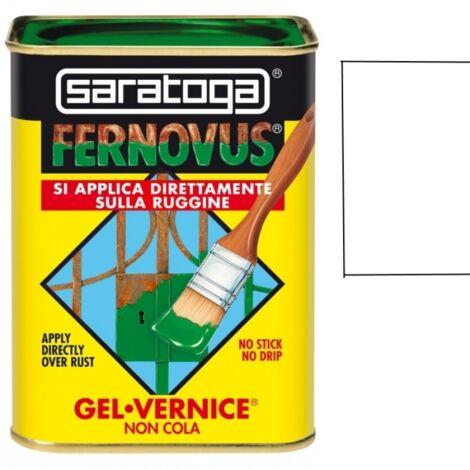 Saratoga SMALTO A GEL FERNOVUS 750ML BIANCO GHIACCIO
