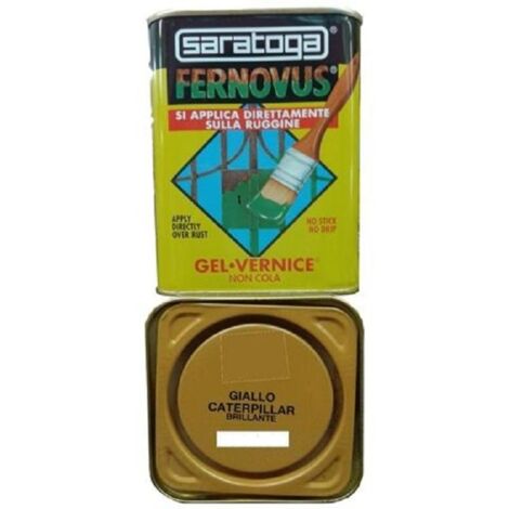 FERNOVUS SARATOGA 750ML GIALLO CATERPILLAR VERNICE GEL SARATOGA