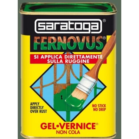 SARATOGA SMALTO GEL FERNOVUS VERDE TIROLO MICACEO 750ML
