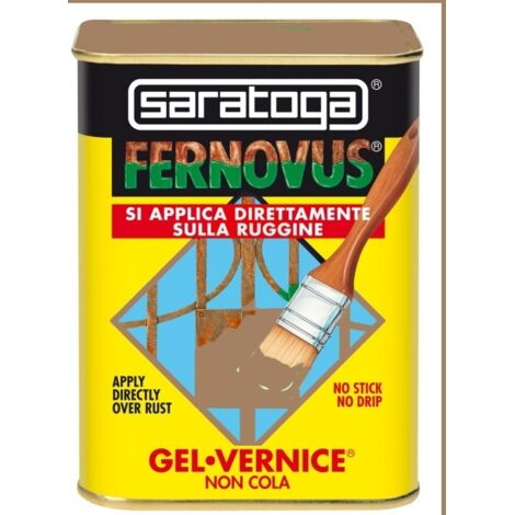 Vernice Gel antiruggine Fernovus 750ml Micaceo rame impero Saratoga