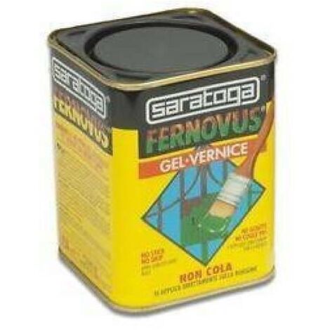Fernovus Saratoga Vernice Gel Pittura Smalto Antiruggine effetto 2in1 da 750 ml - Colore: BLU CALAMINA MICACEO