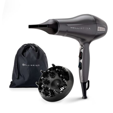IMETEC Asciugacapelli Bellissima Ultra Speed Tecnologia Ioni E Griglia In Ceramica