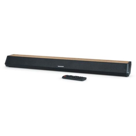 Thomson SB552BTS Soundbar 2.1 400W Legno Bluetooth Subwoofer HDMI Ottico USB AUX (1/2)