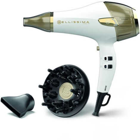 Imetec Bellissima Ceramic & Keratin Asciugacapelli Professionale 2300 W 3 Diffusori