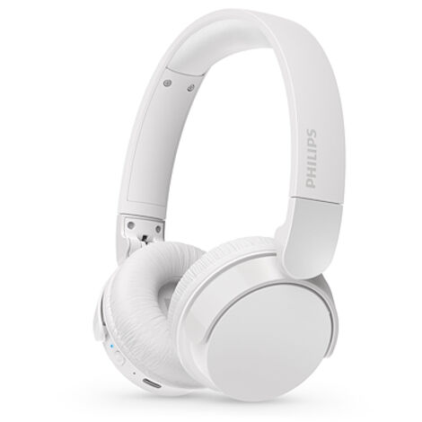 Philips TAH4209 Cuffie Wireless Bluetooth 5.3 Over-Ear 55 Ore Bianco (1/5)