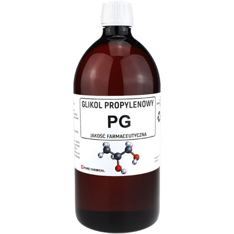 Propylène Glycol 99,5% - 1 L - Qualité Pharmaceutique - Ingrédient Essentiel