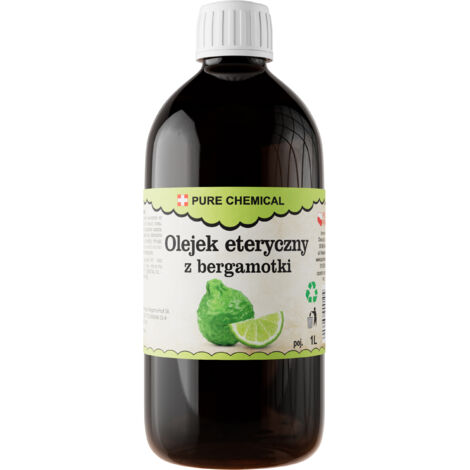 Huile essentielle Bergamote - 1 L - Aromathérapie - Bien-être - Parfum naturel