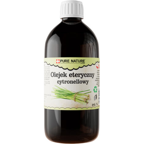 Huile essentielle de citronnelle - 1 l - Naturelle - Bien-être et relaxation