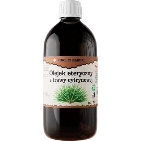 Huile essentielle de citronnelle - 1L - Naturelle - Aromathérapie - Bien-être