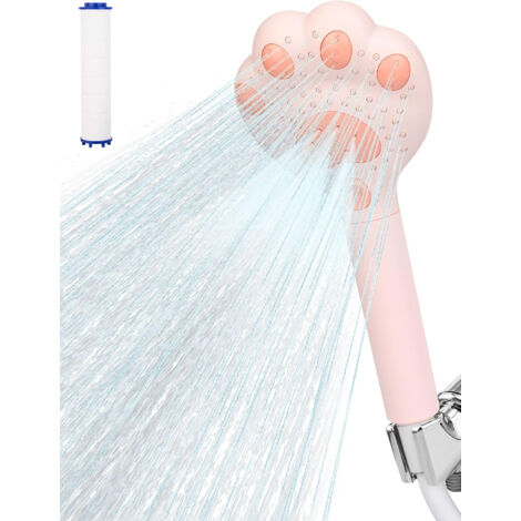 Pommeau de Douche Filtré avec Douchette – 3 Modes de Jet, Haute Pression, Élimine le Chlore et le Calcaire (1/5)