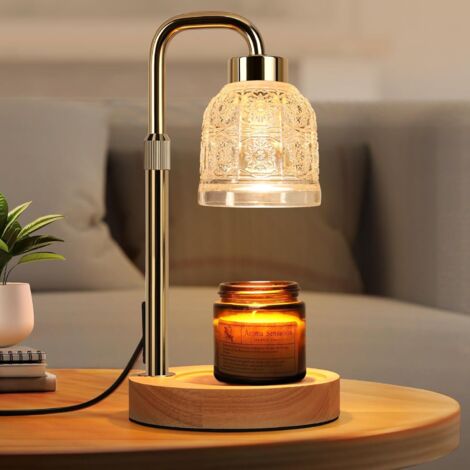 Lampe Chauffante Bougie – Chauffe Cire avec Minuteur Hauteur Réglable (1/5)