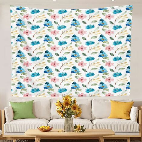Tapisserie universitaire colorée, nappes esthétiques pour la décoration de table de chambre ou de fête 180x150cm (1/5)