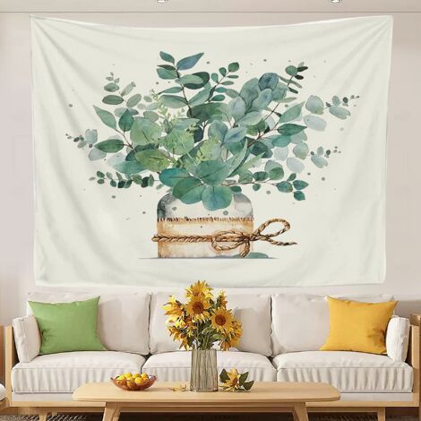 Tapisseries murales décoratives, tapisseries colorées pour chambre à coucher, esthétiques et à séchage rapide. 150x130cm (1/5)