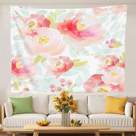 Tapisseries tendance et colorées pour la décoration murale de votre chambre. 200x150cm (1/5)