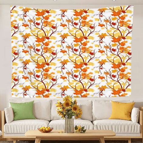 Tapisserie murale rétro style couverture de plage pour la décoration intérieure 100x75cm (1/5)