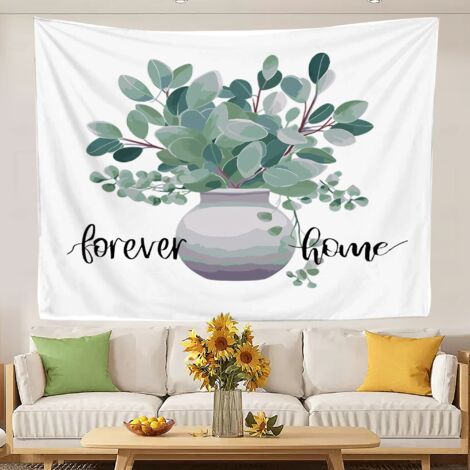 Tapisseries murales décoratives style vintage, couverture de plage, fond pour chambre d'enfant 200x150cm (1/5)