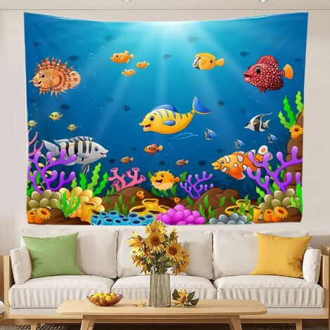Tapisserie universitaire, nappes de plage uniques pour la décoration de fêtes 200x150cm (1/5)