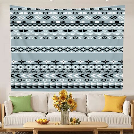 Tapisserie fantaisie au design tendance, idéale comme fond de chambre ou pour décorer une fête. 150x130cm (1/5)