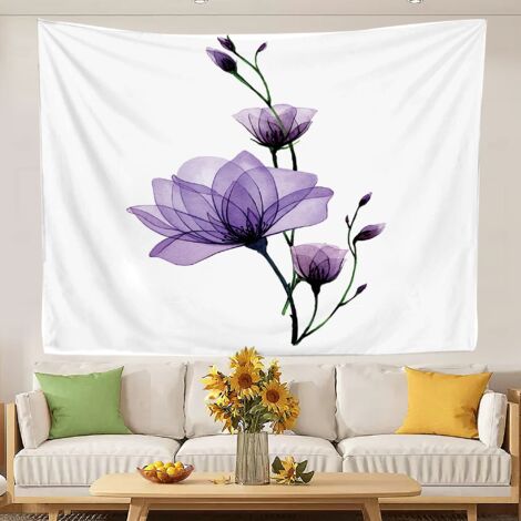 Tapisseries tendance et élégantes, à séchage rapide, pour chambre, maison ou dortoir. 150x130cm (1/5)