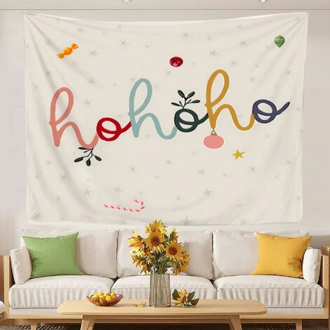 Tapisseries murales imprimées, toiles de fond à suspendre pour la décoration de chambre 150x130cm (1/5)