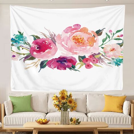 Tapisserie murale amusante et attrayante, idéale pour décorer une chambre, un salon ou comme rideau de porte. 100x75cm (1/5)