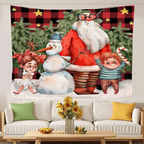 Tapisseries murales décoratives au design attrayant, idéales pour décorer une chambre ou un salon. 150x130cm (1/5)
