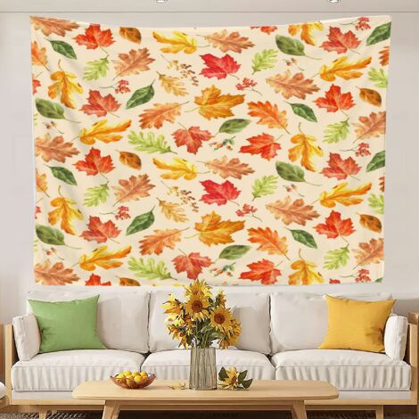 Tapisseries murales décoratives, tapisseries au design tendance pour chambre d'adolescente, nappes pour chambre d'étudiante 100x75cm (1/5)
