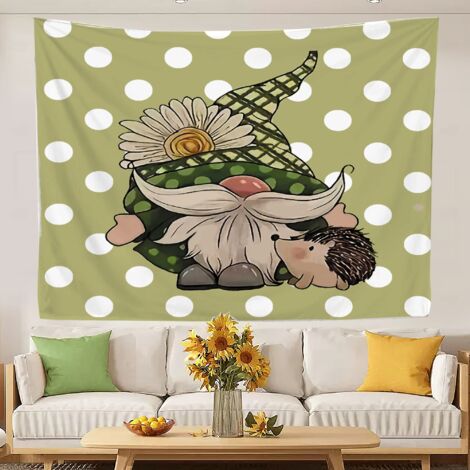 Tapisseries murales uniques pour la chambre à coucher, nappes pour la décoration murale 150x130cm (1/5)