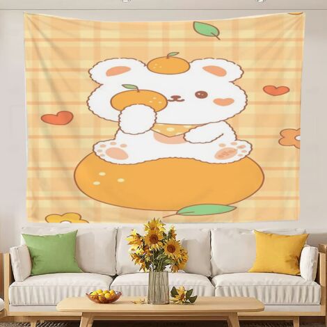 Tapisserie vintage amusante pour la chambre à coucher, séchage rapide, décoration intérieure 100x75cm (1/5)