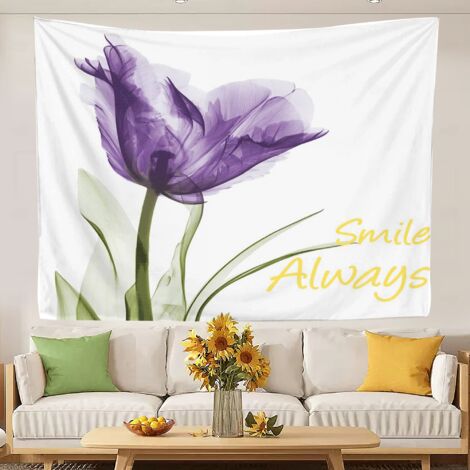 Tapisserie murale aux couleurs vives, nappe de chambre, décoration intérieure 100x75cm (1/5)