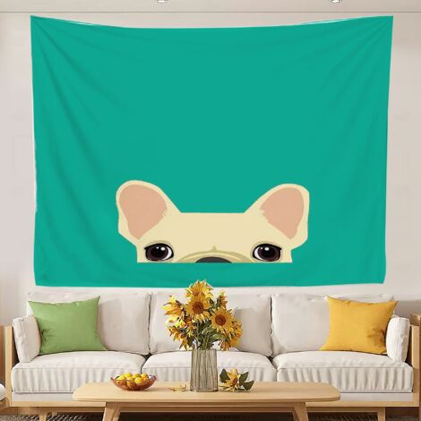 Tapisseries tendance au design attrayant, idéales pour la chambre à coucher, séchage rapide, couvre-lit ou rideau de plage. 100x75cm (1/5)