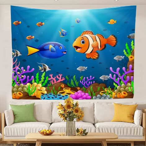 Tapisseries murales décoratives esthétiques pour la chambre à coucher, la maison ou le dortoir 100x75cm (1/5)