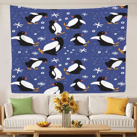 Tapisserie murale amusante au design attrayant, idéale comme couvre-lit ou rideau de plage. 150x130cm (1/5)