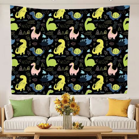 Tapisserie vintage tendance pour chambre à coucher, séchage rapide, idéale pour la décoration de fêtes. 100x75cm (1/5)