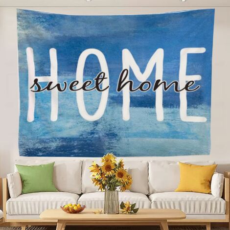 Tapisserie fantaisie de luxe pour la plage, idéale comme fond de chambre pour femme ou adolescente. 150x130cm (1/5)