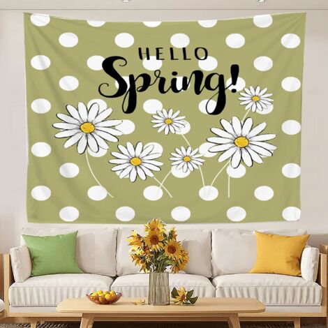 Tapisserie amusante et tendance, nappes décoratives pour la chambre 150x130cm (1/5)