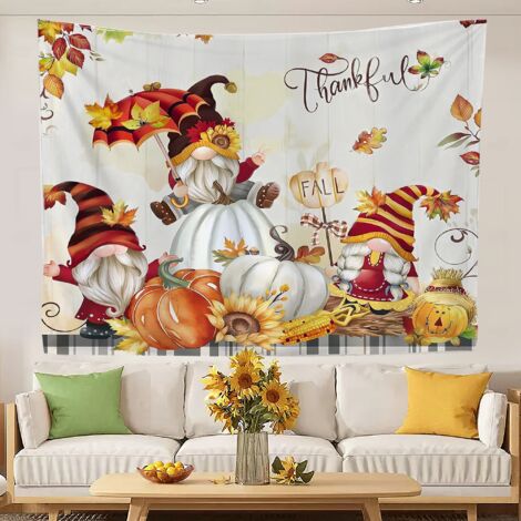 Tapisserie murale humoristique, tapisserie de luxe pour chambre à coucher, décor de fête 150x130cm (1/5)