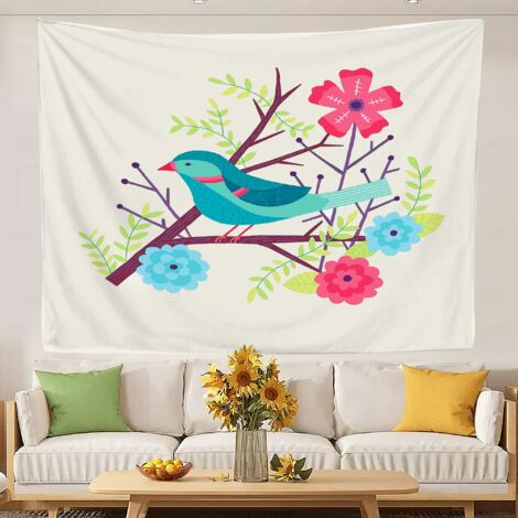 Tapisserie humoristique de luxe pour chambre à coucher, décoration murale pour chambre à coucher, maison ou dortoir 150x130cm (1/5)