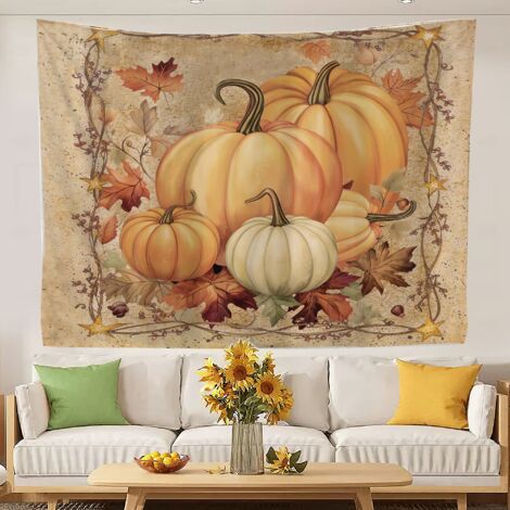 Tapisseries tendance au design élégant, décor de chambre esthétique pour une fête 100x75cm (1/5)