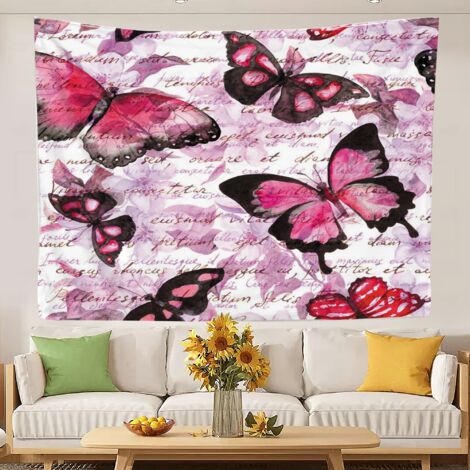 Tapisseries esthétiques pour chambre à coucher, nappes en tapisserie pour décoration murale 100x75cm (1/5)