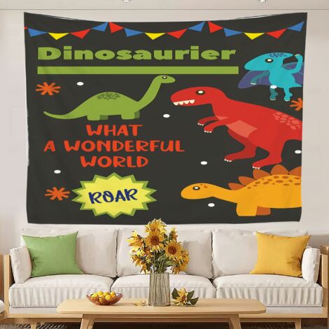 Tapisseries murales décoratives, tapisseries aux couleurs vives et au style moderne pour la chambre, nappes pour la chambre et le salon 100x75cm (1/5)